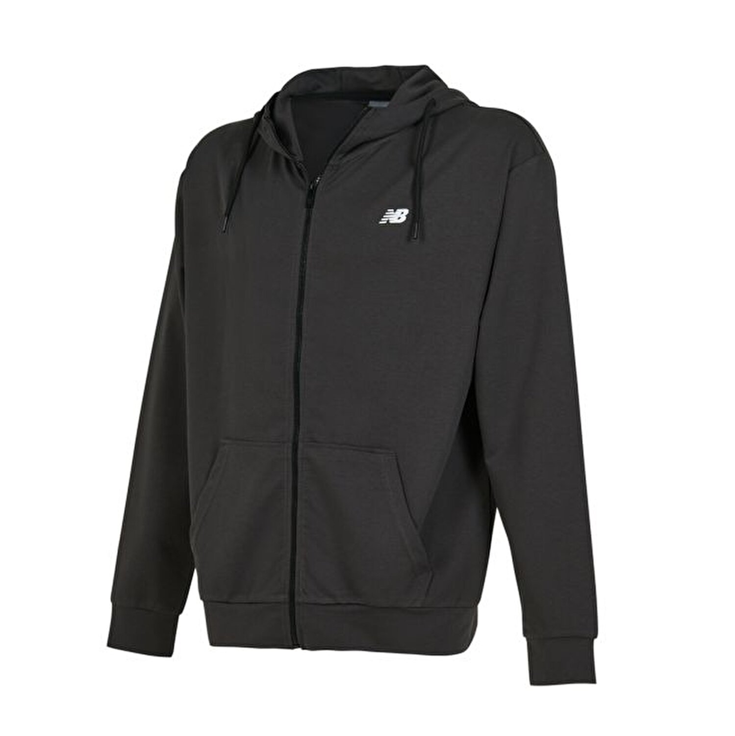 SİYAH FERMUARLI KAPÜŞONLU ERKEK SWEATSHIRT