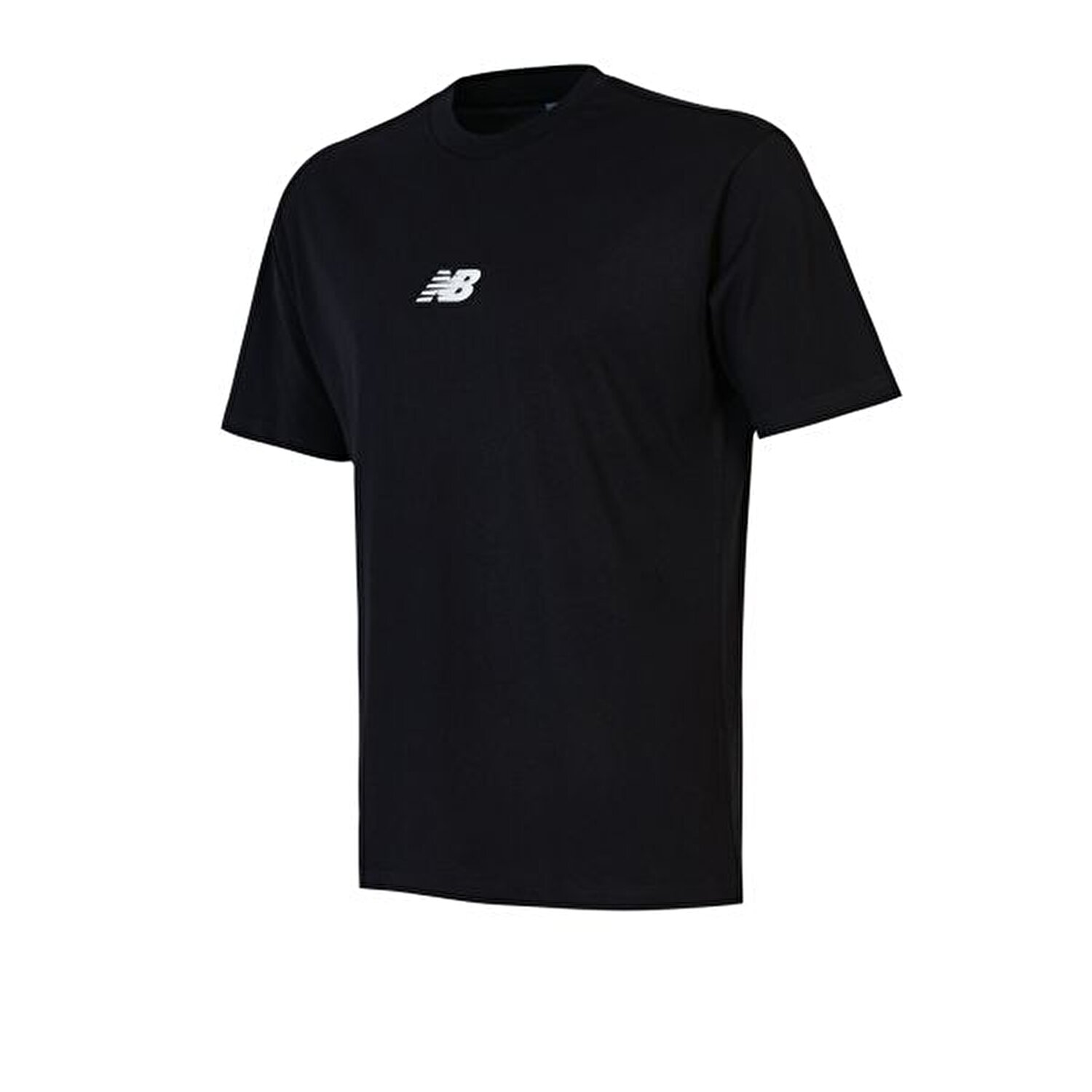 SİYAH LOGOLU ERKEK T-SHIRT