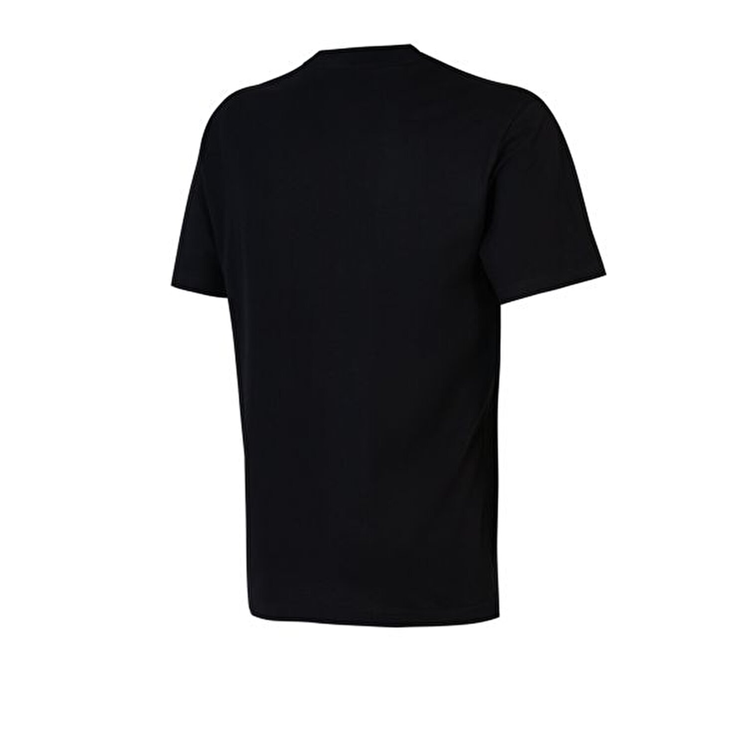 SİYAH LOGOLU ERKEK T-SHIRT
