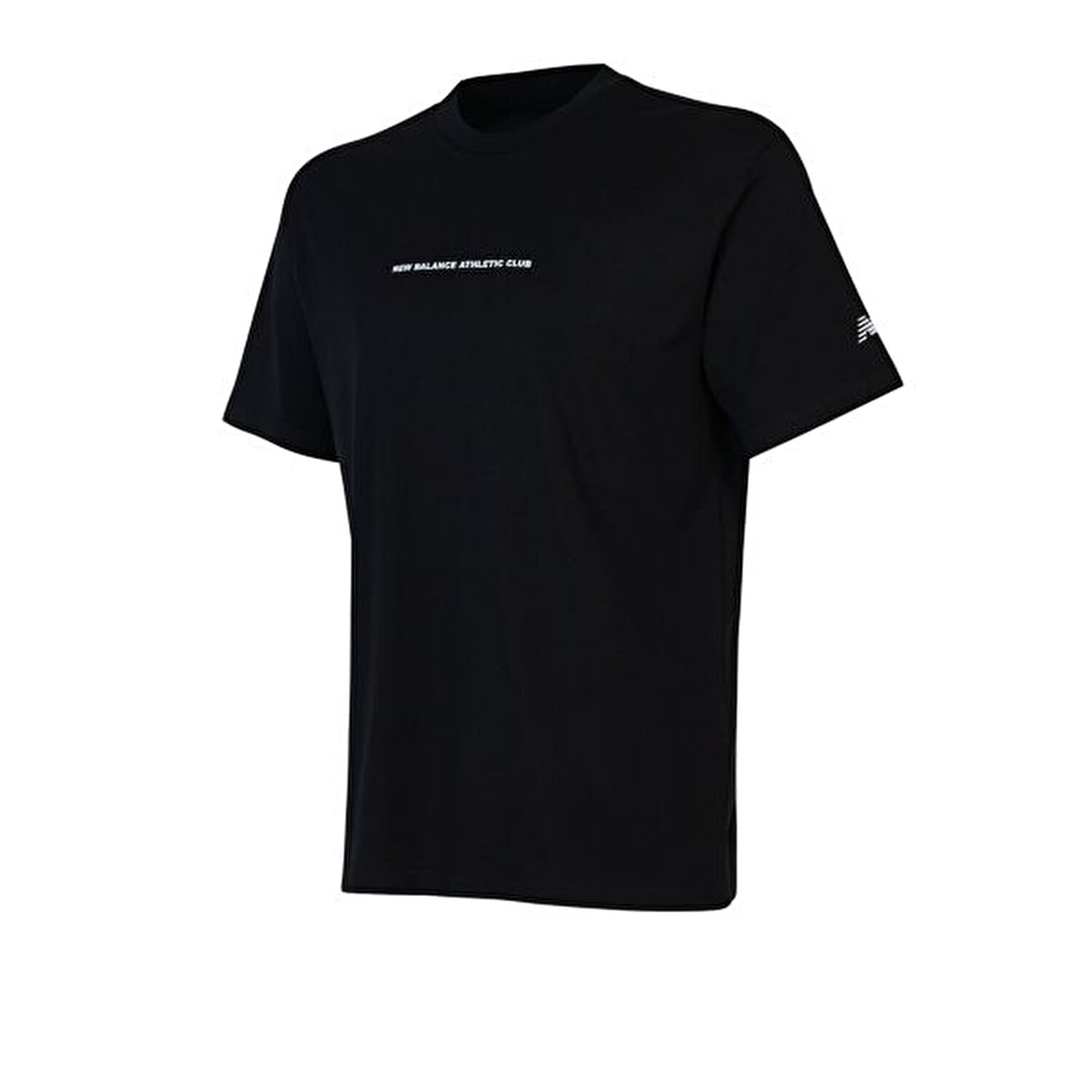 SİYAH LOGOLU ERKEK T-SHIRT
