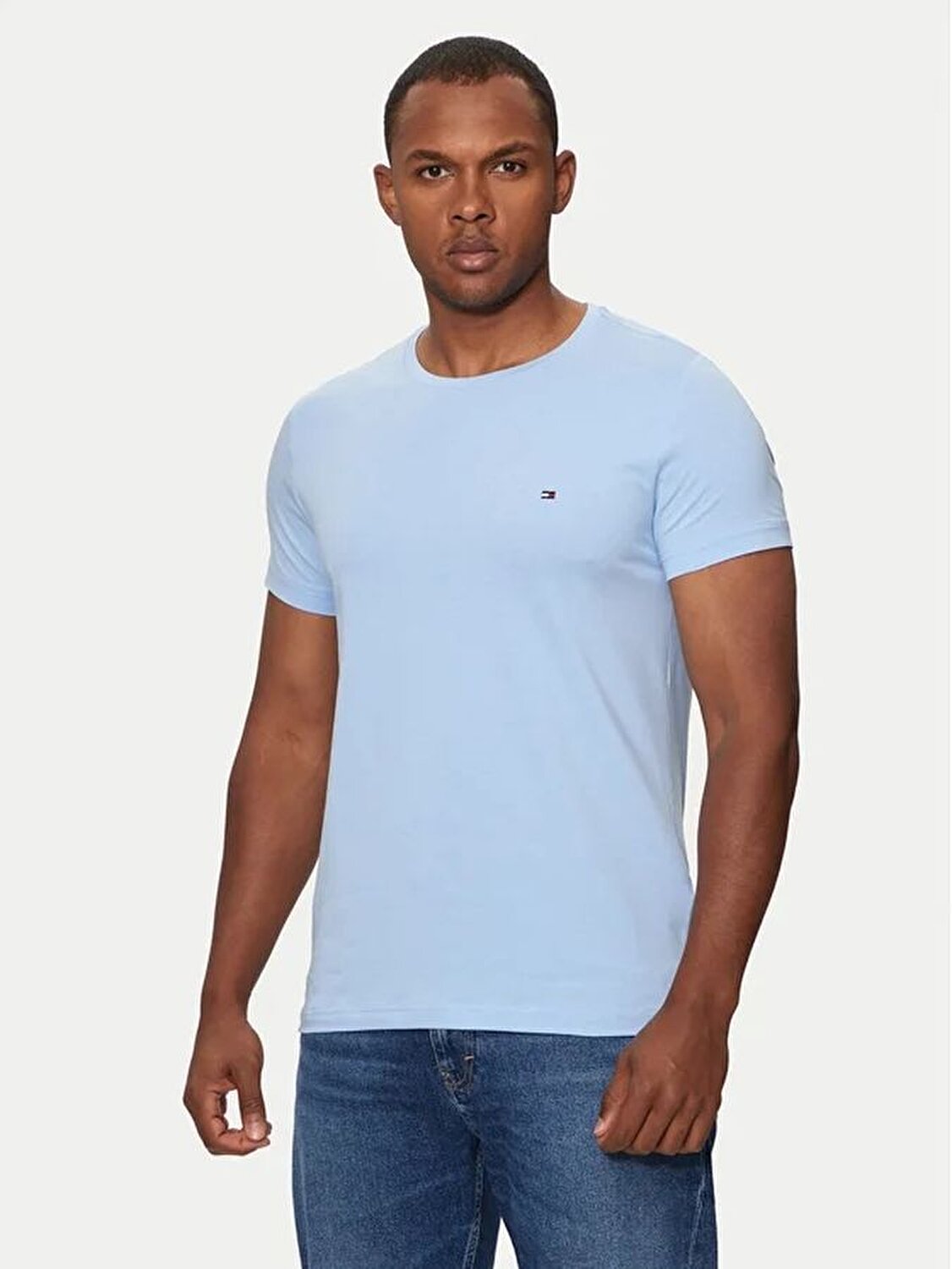Tommy Hilfiger Mavi ERKEK T SHIRT 8720637075418 JeansLab