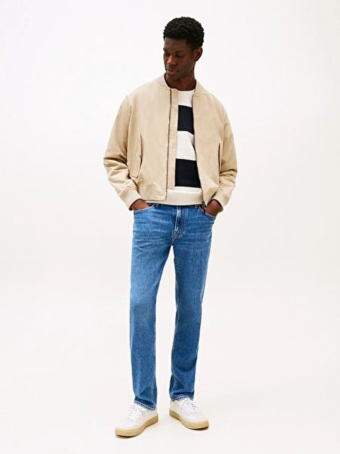 TAPERED HARLEM STR ROGER INDIGO