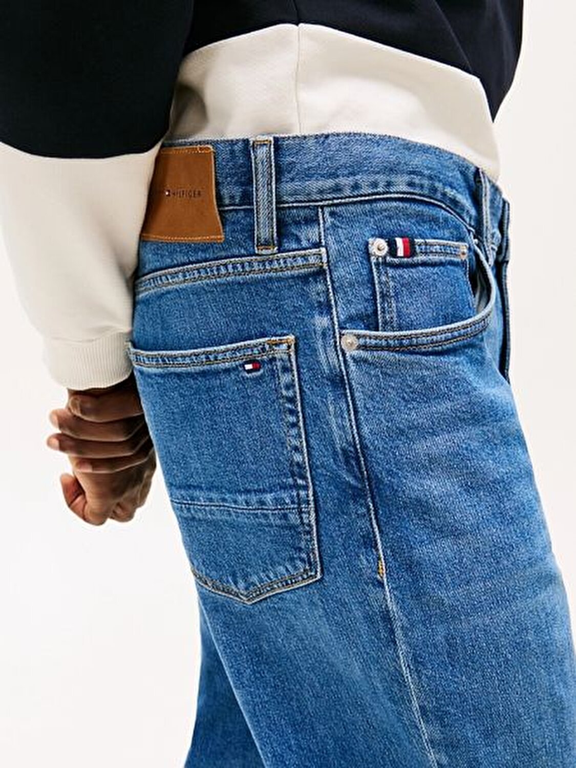 TAPERED HARLEM STR ROGER INDIGO
