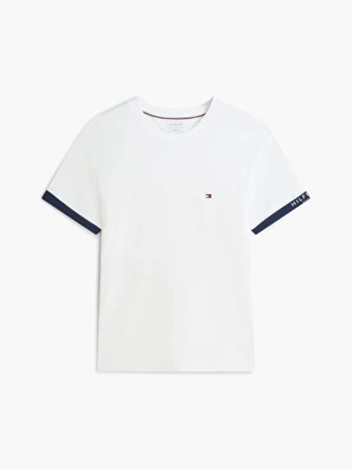 BEYAZ LOGOLU ERKEK T-SHIRT