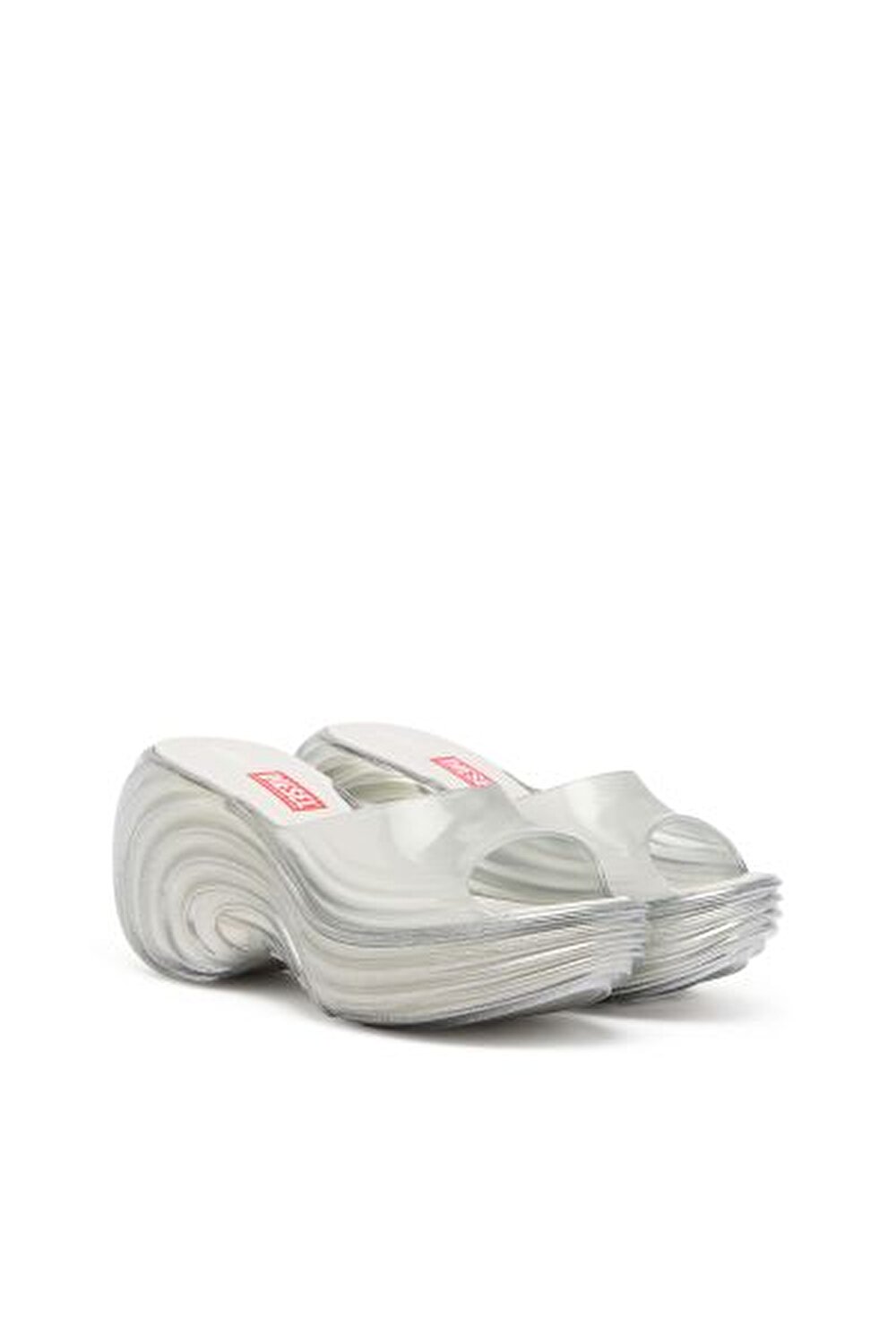 GÜMÜŞ KADIN MELISSA QUANTUM PLATFORM SANDALET