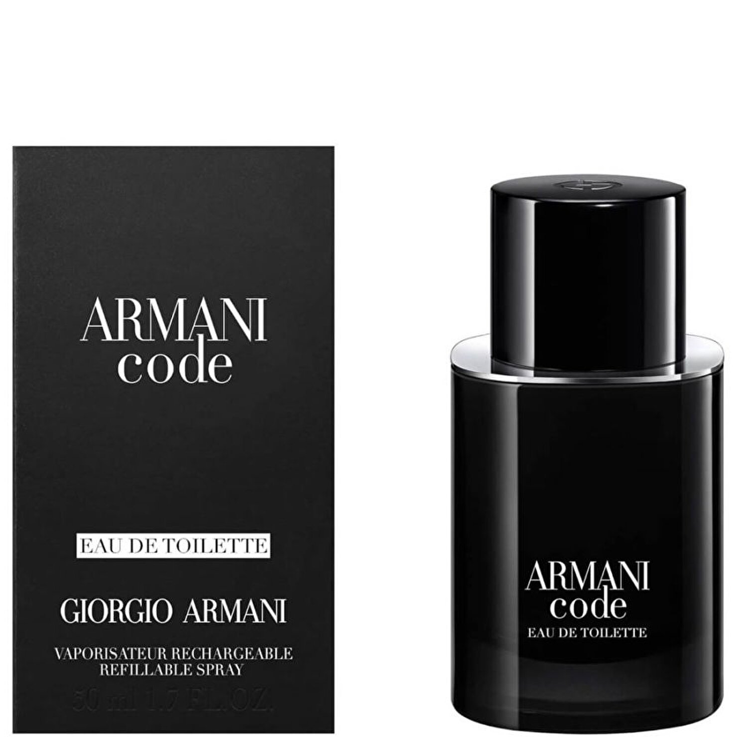 ARMANI NEW CODE MEN 50ml EDT REFILLABLE