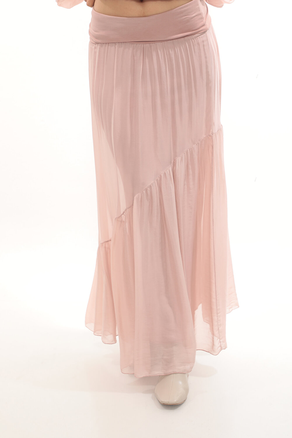 PEMBE KADIN UZUN ETEK