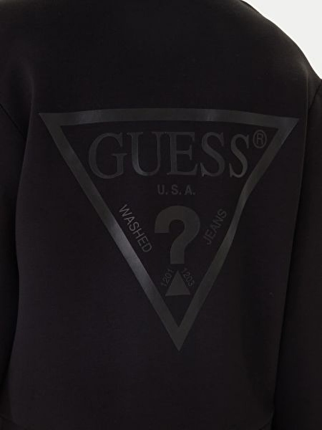 SİYAH LOGOLU KADIN SWEATSHIRT
