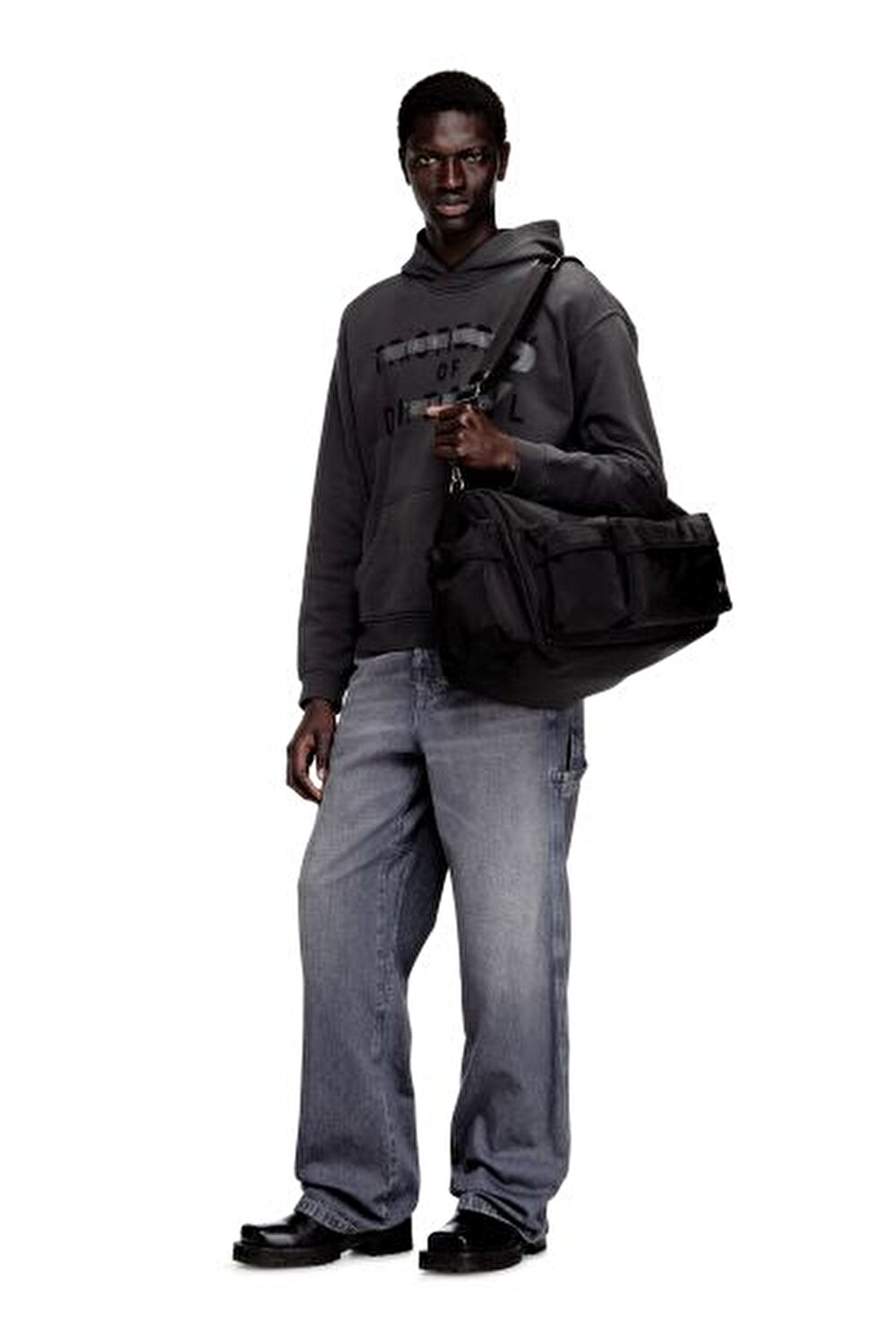 MULTI-PKTS DUFFLE SİYAH ERKEK SEYAHAT ÇANTASI