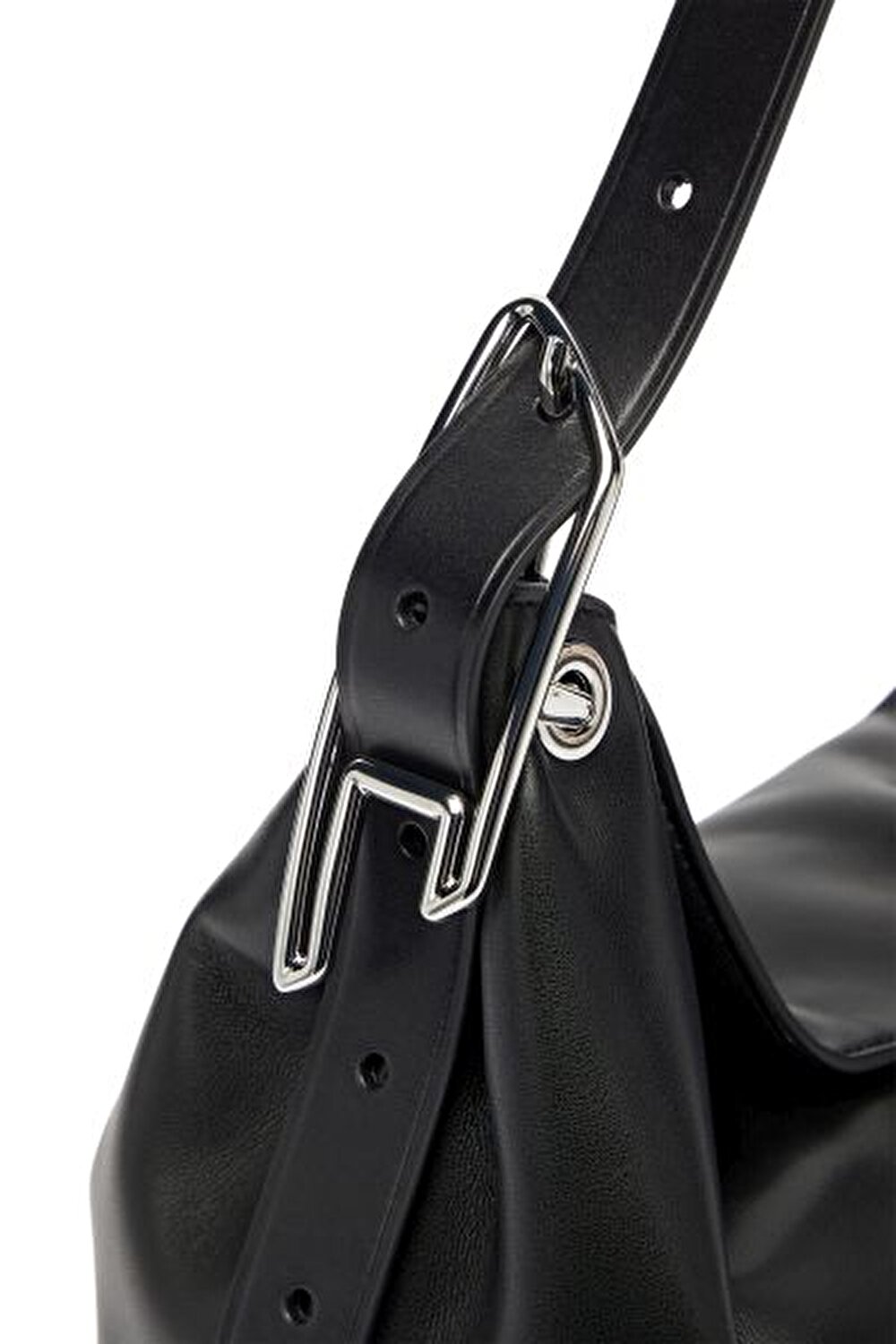 SİYAH KADIN D-LINE HOBO S SHOULDER BAG EL ÇANTASI