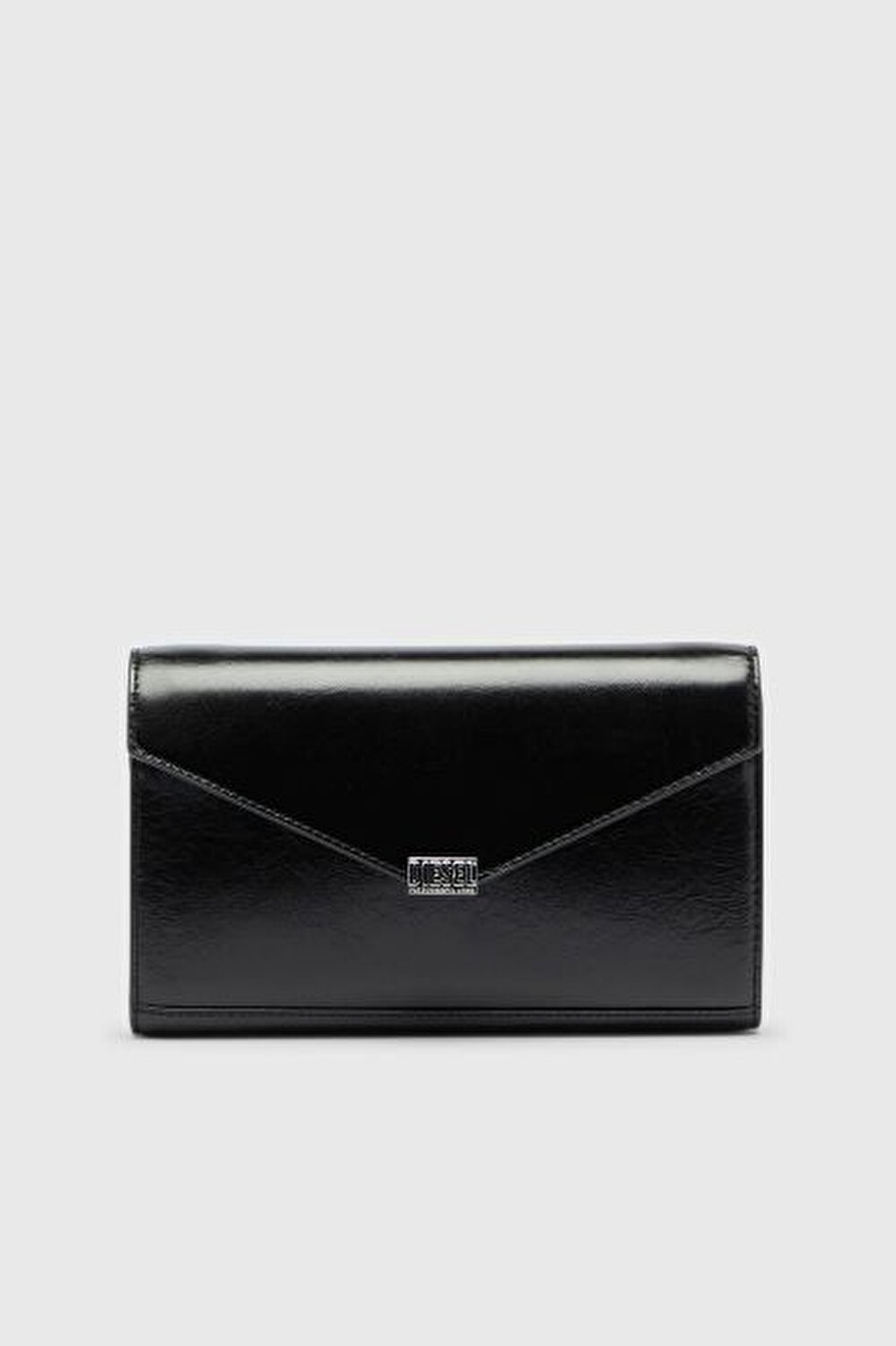 SİYAH KADIN D-ENVELOP WALLET ON CHAIN CÜZDAN