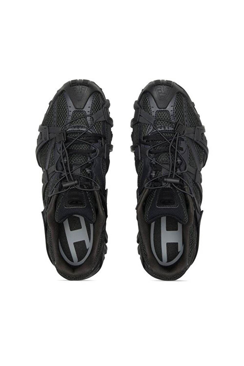 Diesel Erkek Logo Detaylı Siyah Sneaker (S-PROTOTYPE)