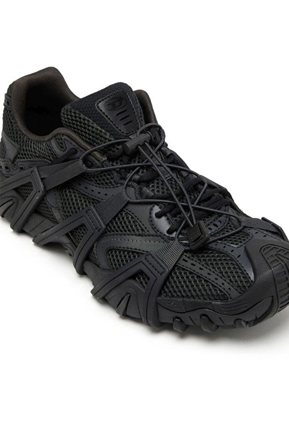 Diesel Erkek Logo Detaylı Siyah Sneaker (S-PROTOTYPE)