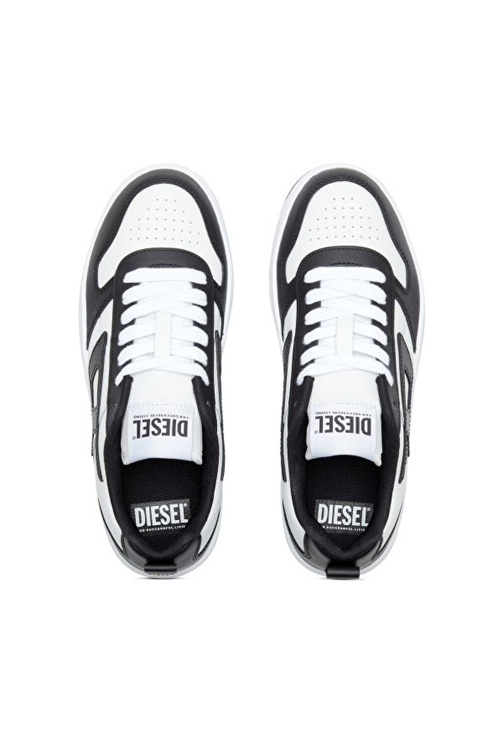 Diesel Erkek Logo Detaylı Beyaz Sneaker (S-UKIYO)