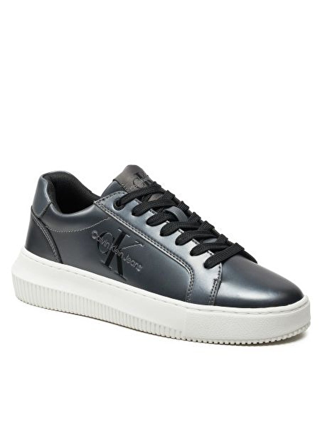 CHUNKY CUPSOLE LACEUP LTH ML MTL