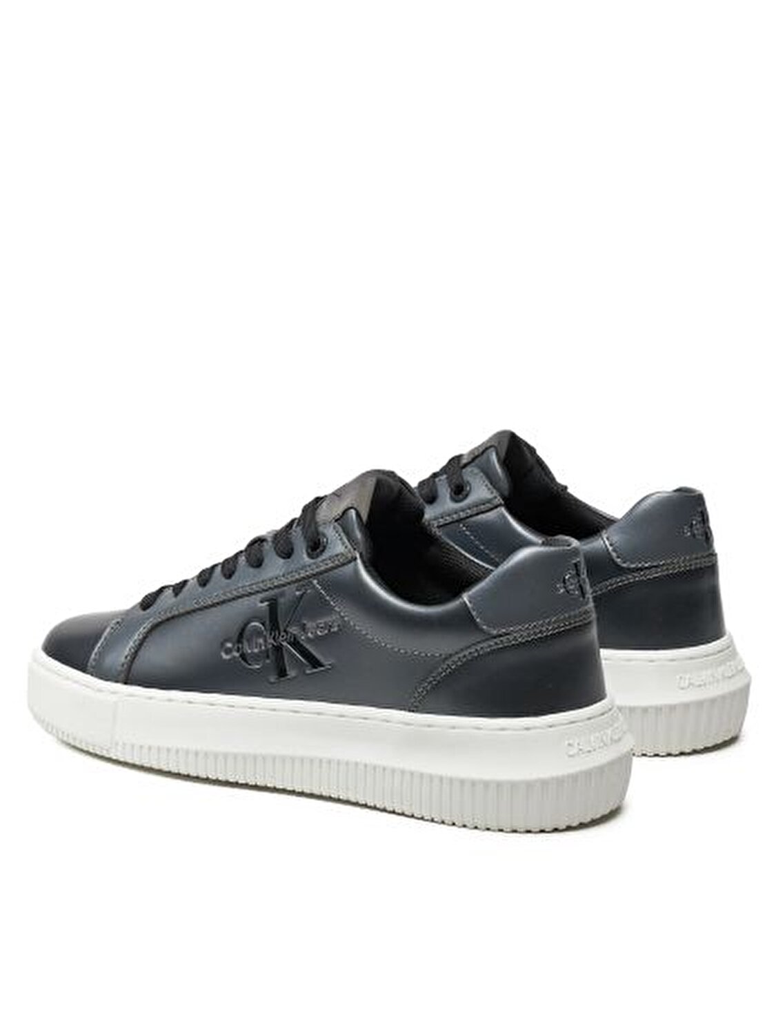 CHUNKY CUPSOLE LACEUP LTH ML MTL