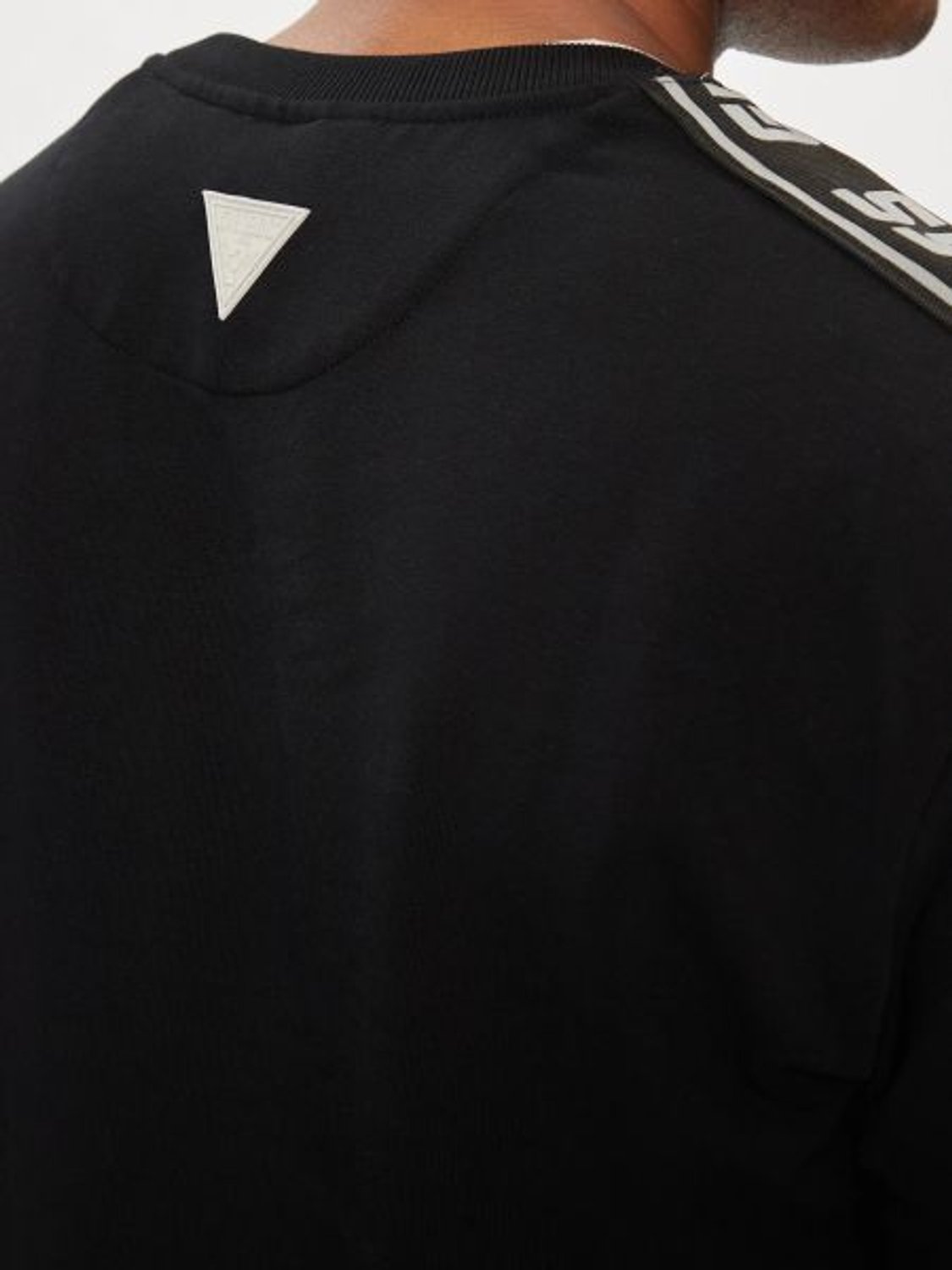 SİYAH BASKILI ERKEK SWEATSHIRT