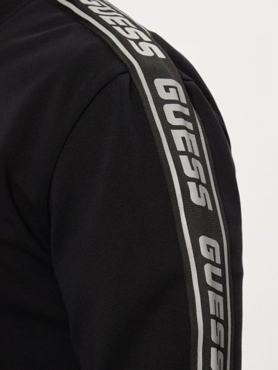 SİYAH BASKILI ERKEK SWEATSHIRT