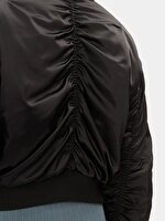 Calvin Klein Kadın Logo Detaylı Siyah Mont