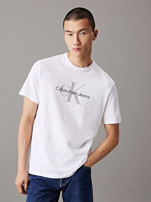 Calvin Klein Beyaz ERKEK T SHIRT 8720639846139 JeansLab