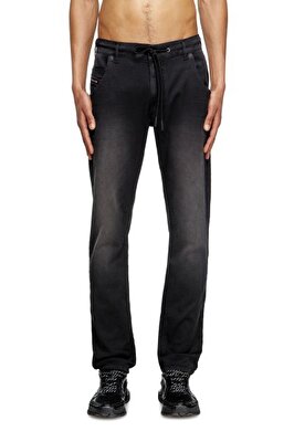 Diesel Erkek Tapered Fit Siyah Jean (KROOLEY-E-NE)