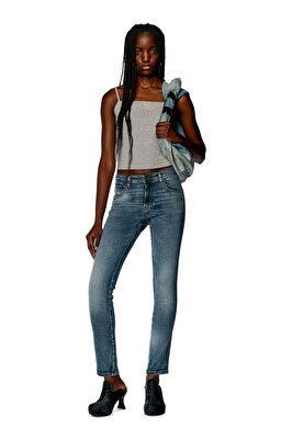 Diesel Kadın Skinny Fit Mavi Jean (2015 BABHILA)