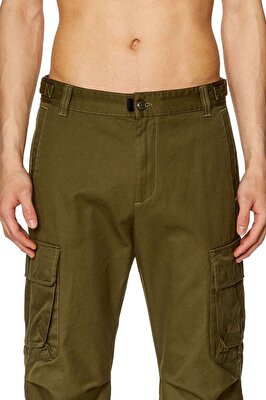 Diesel Erkek Haki Kargo Pantolon