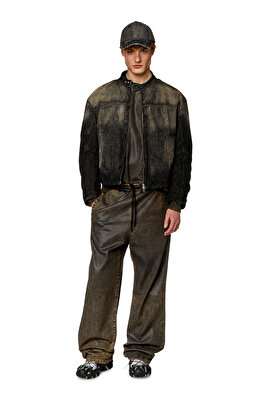 Diesel Erkek Denim Sweatshirt