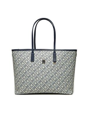 TH MONOPLAY LEATHER TOTE