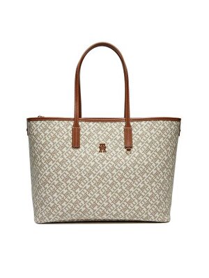 TH MONOPLAY LEATHER TOTE