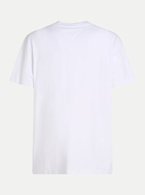T shirt blanc tommy hilfiger homme deals
