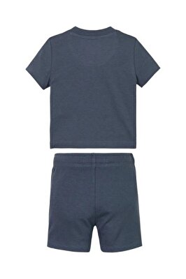 COLOUR LOGO T-SHIRT SHORTS SET
