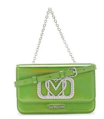BORSA PU LAMINATO VERDE LAM.