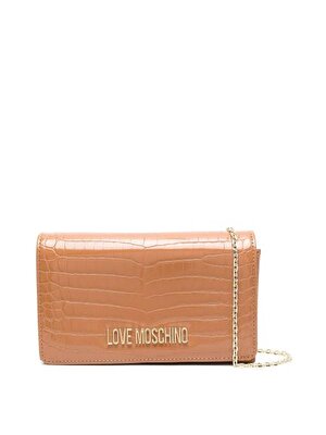 BORSA SHINY CROCO PU NOCE