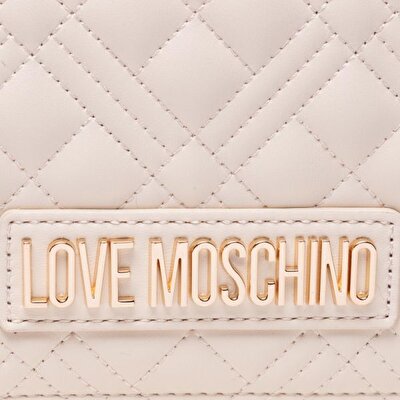 BORSA QUILTED  PU AVORIO