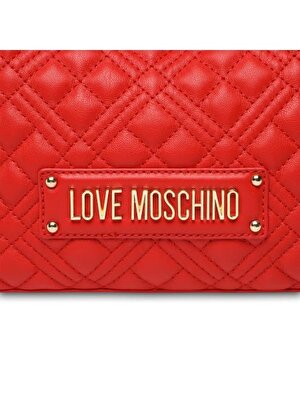 BORSA QUILTED  PU ROSSO
