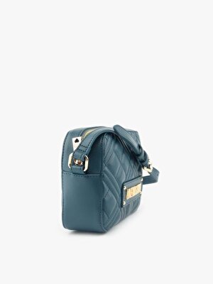 BORSA QUILTED PU SMERALDO