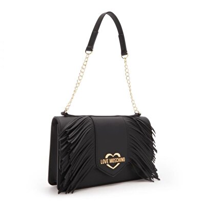 BORSA PU GRS FRANGE NERO