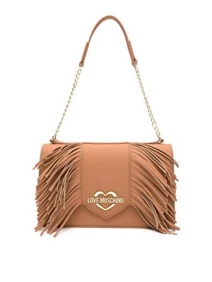BORSA PU GRS FRANGE CAMMELLO