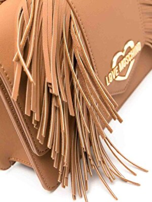 BORSA PU GRS FRANGE CAMMELLO