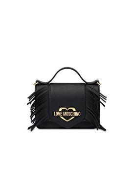 BORSA PU GRS FRANGE NERO