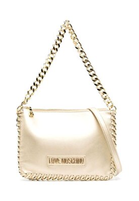 BORSA PU ORO + CHAIN ORO