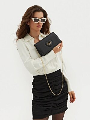 BORSA SAFFIANO PU GRS NERO