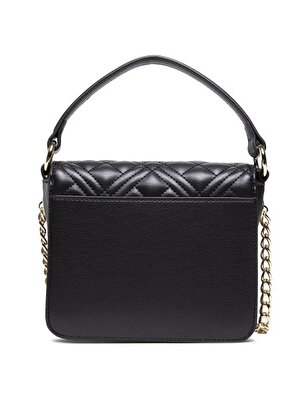 BORSA QUILTED NAPPA PU  NERO