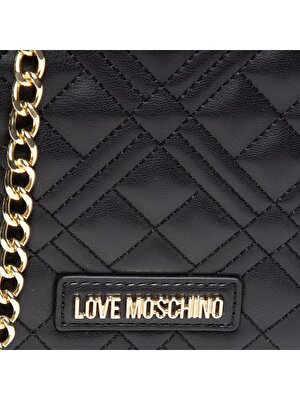 BORSA QUILTED NAPPA PU  NERO