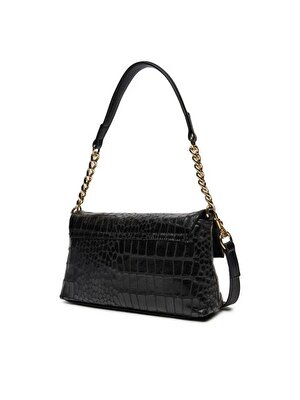 BORSA PL SOFT CROCO NERO