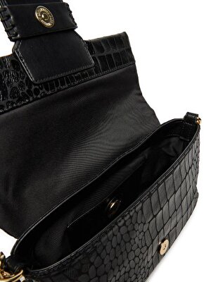 BORSA PL SOFT CROCO NERO