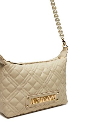 BORSA QUILTED  PU AVORIO