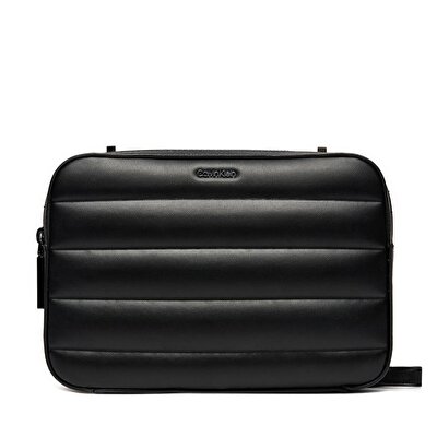 LINE QUILT CAMERA BAG