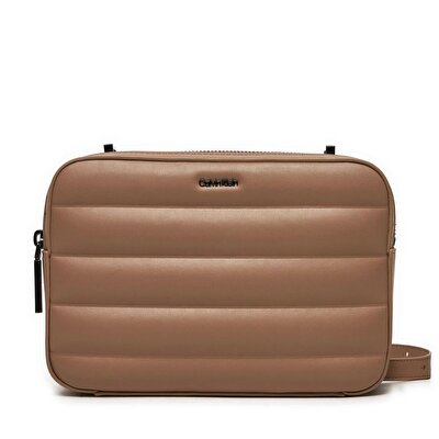 LINE QUILT CAMERA BAG
